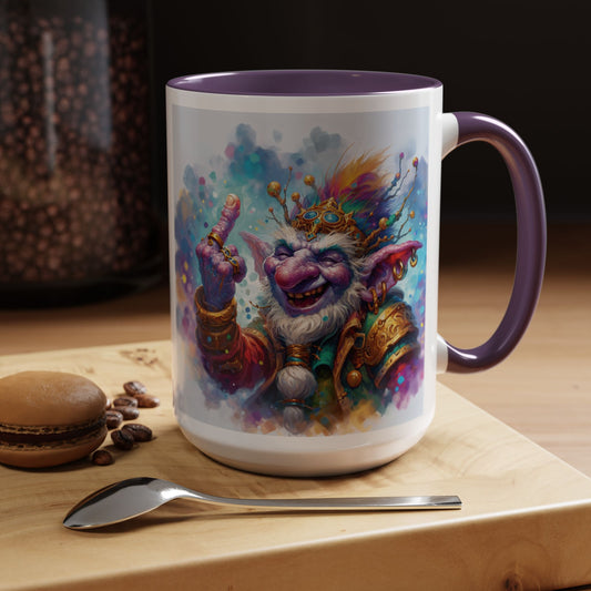 Magical Troll Middle Finger Coffee Mug