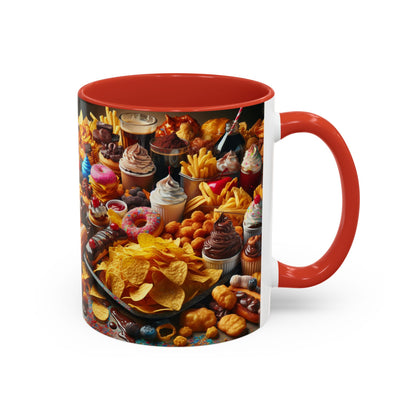 Coffee Mug - 'I'm getting real sick and tired of food having calories'