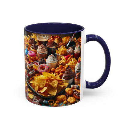 Coffee Mug - 'I'm getting real sick and tired of food having calories'