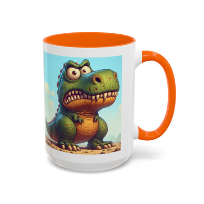 Cartoon T-Rex 'You Make My Ass Itch' Coffee Mug