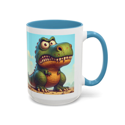Cartoon T-Rex 'You Make My Ass Itch' Coffee Mug